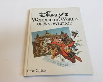 Vintage Disney Book Collection - Wonderful World of Knowledge