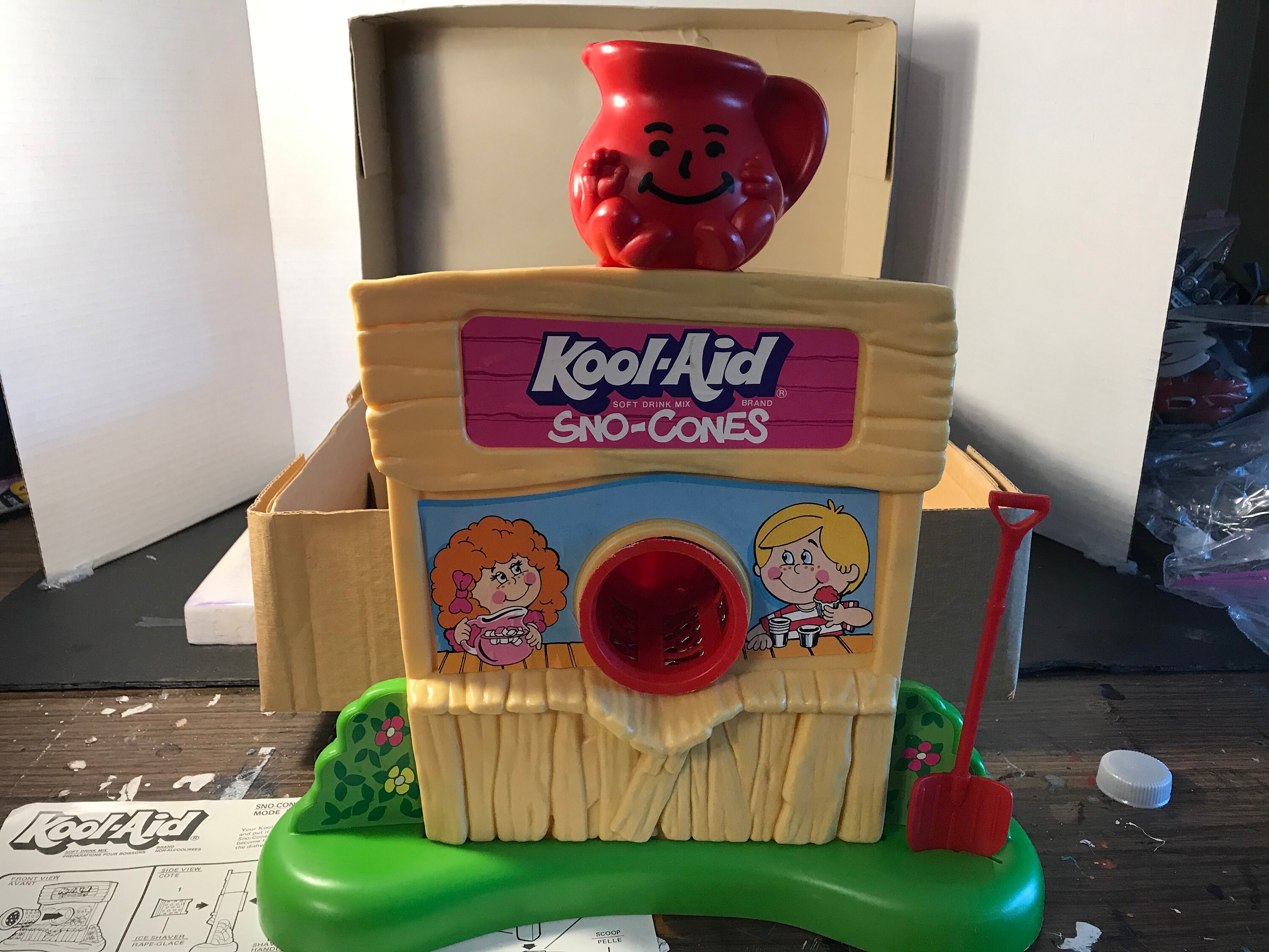 Vintage 1984 Koolaid Sno Cone Machine in Box Super Cool Etsy