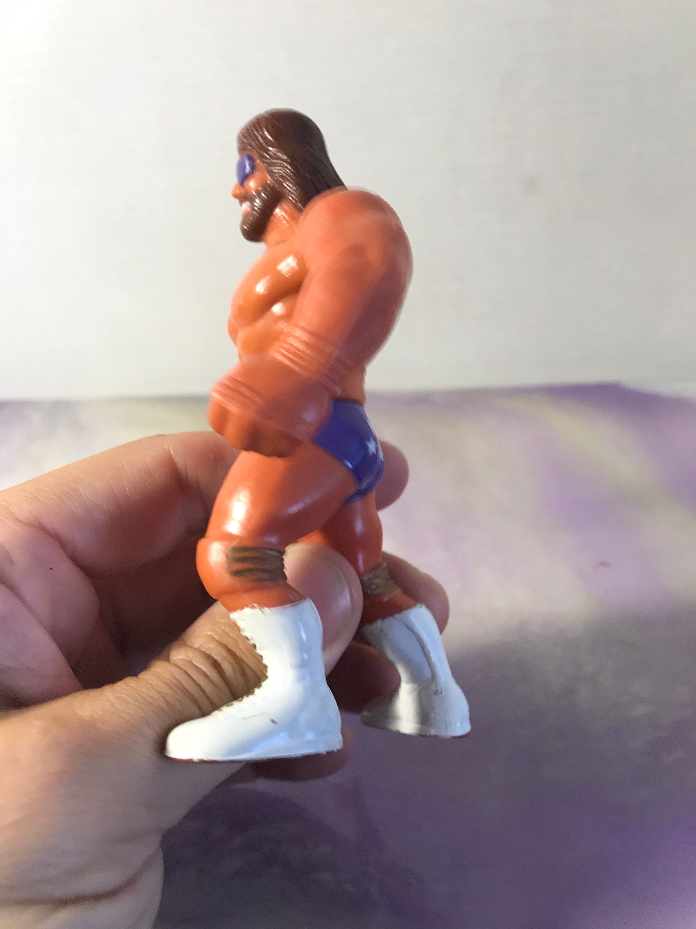 Vintage 1990's WWF Hasbro Wrestling Superstars Action Figure