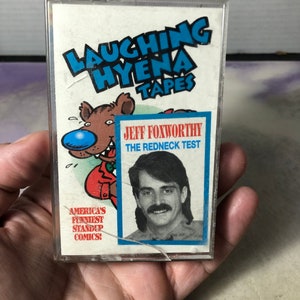 Jeff Foxworthy - Laughing Hyena Tapes - Cassette Tape Vintage Rock Album / Cassette Tape 90&#39;s Comedy Tape