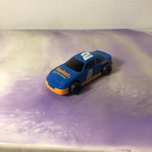 Vintage Hardees Kids Meal Hardees #2 Race Car - Fresh Fried Chicken Car Cake Topper Toy - 90&#39;s Themed Kid&#39;s Meal Toy