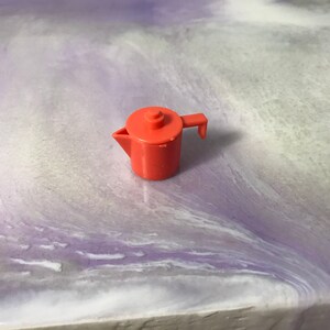 Vintage 70's Barbie Styled Accessory - Camp Site Red Pitcher w/ Lid - Vintage Barbie Nostalgia