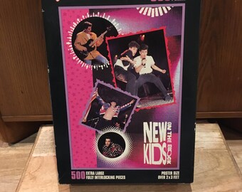 Rare Vintage Large New Kids on the Block Giant Poster Puzzle 500pc