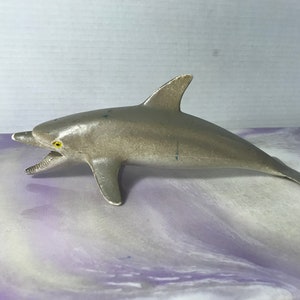 Vintage Made in China -  Dolphin PVC Figure Toy! Rare Vintage Nostalgia! 1980&#39;s Made in China Toy