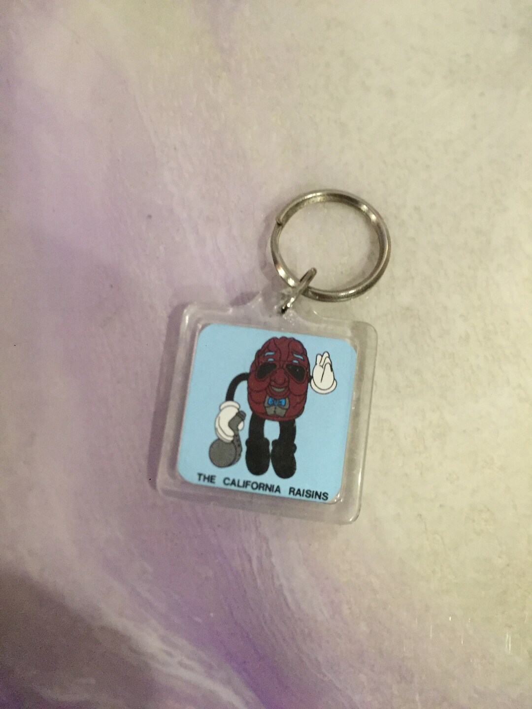 Vintage 1980's California Raisin's Keychain - Super Cool 80's Nostalgia ...