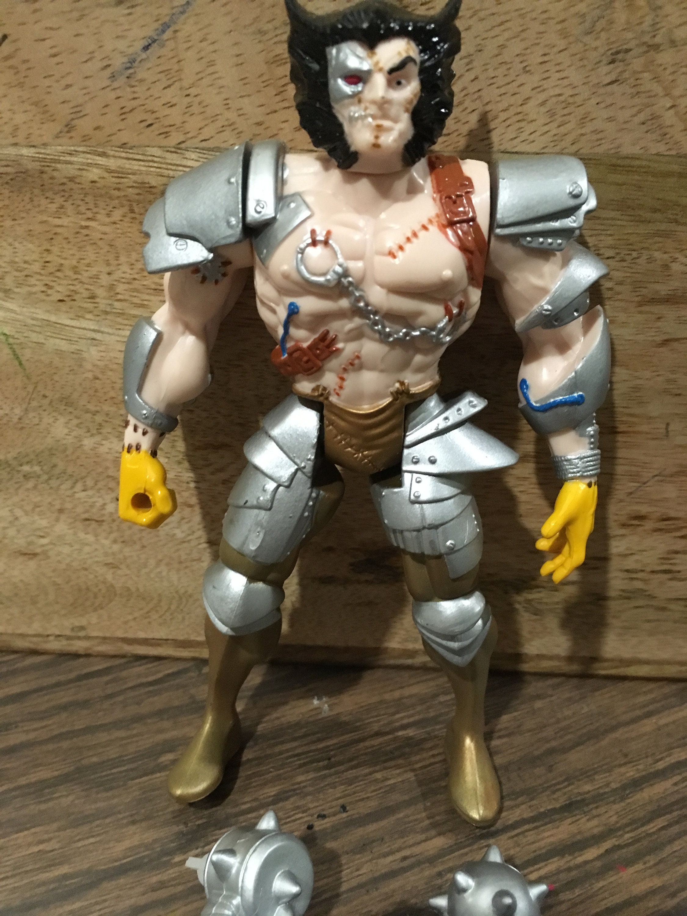 Vintage Marvel- X-men Wolverine / WEAPON X (toybiz 1994 Vintage Marvel- X-men Wolverine / WEAPON X (toybiz 1994