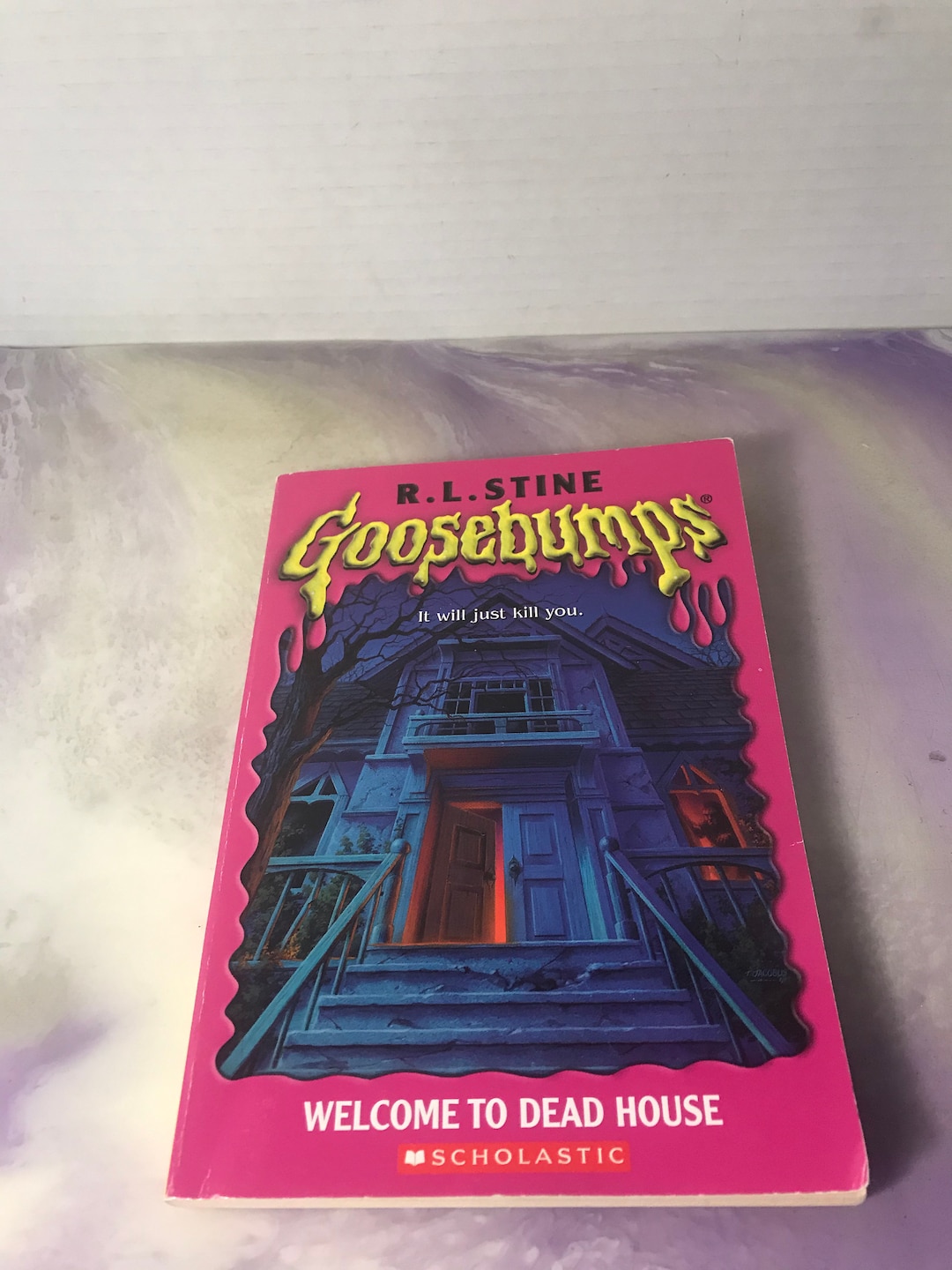 Vintage to the Dead House goosebumps Series by R.L. Stine paperback Book Vintage 90