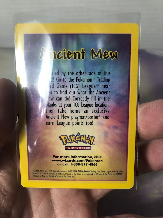how rare is ancient mew pokemon card Yu-Gi-Oh! Chaos Origins