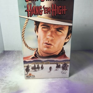 Vintage Clint Eastwood - Hang Em High VHS Movie Tape Video 1990&#39;s  Release Western - Awesome Vintage Nostalgia