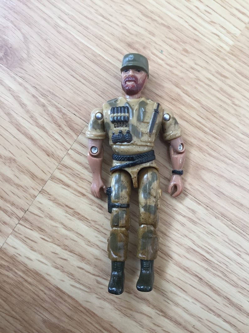 vintage GI Joe figure FREE SHIPPING 1985 Frostbite complete