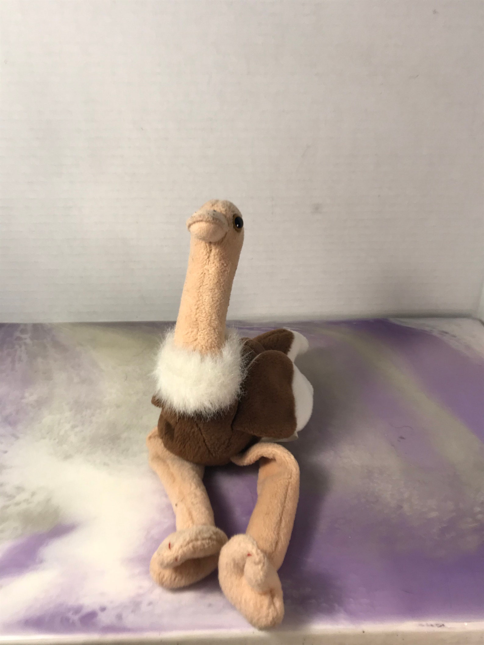 1999 Ty Beanie Babies Ostrich STRETCH Vintage Bear Retired . Etsy