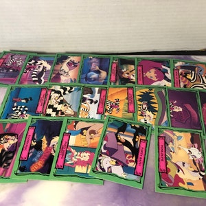 Vintage 1990s Beetlejuice Cartoon Trading Card Lot - Awesome Pile of  Trading Cards - Cool 90's Nostalgia