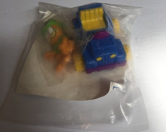 Vintage 1980's Garfield 4x4 PVC Figure Brand New Sealed! Nostalgia MCDONALD'S Vintage Happy Meal Toy Rare Nostalgia