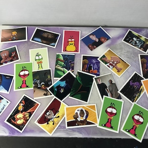 Vintage 1996 Baio Space Jam Sticker Lot of 25 Stickers Michael Jordan Warner Brothers Movie Stickers - Brand New