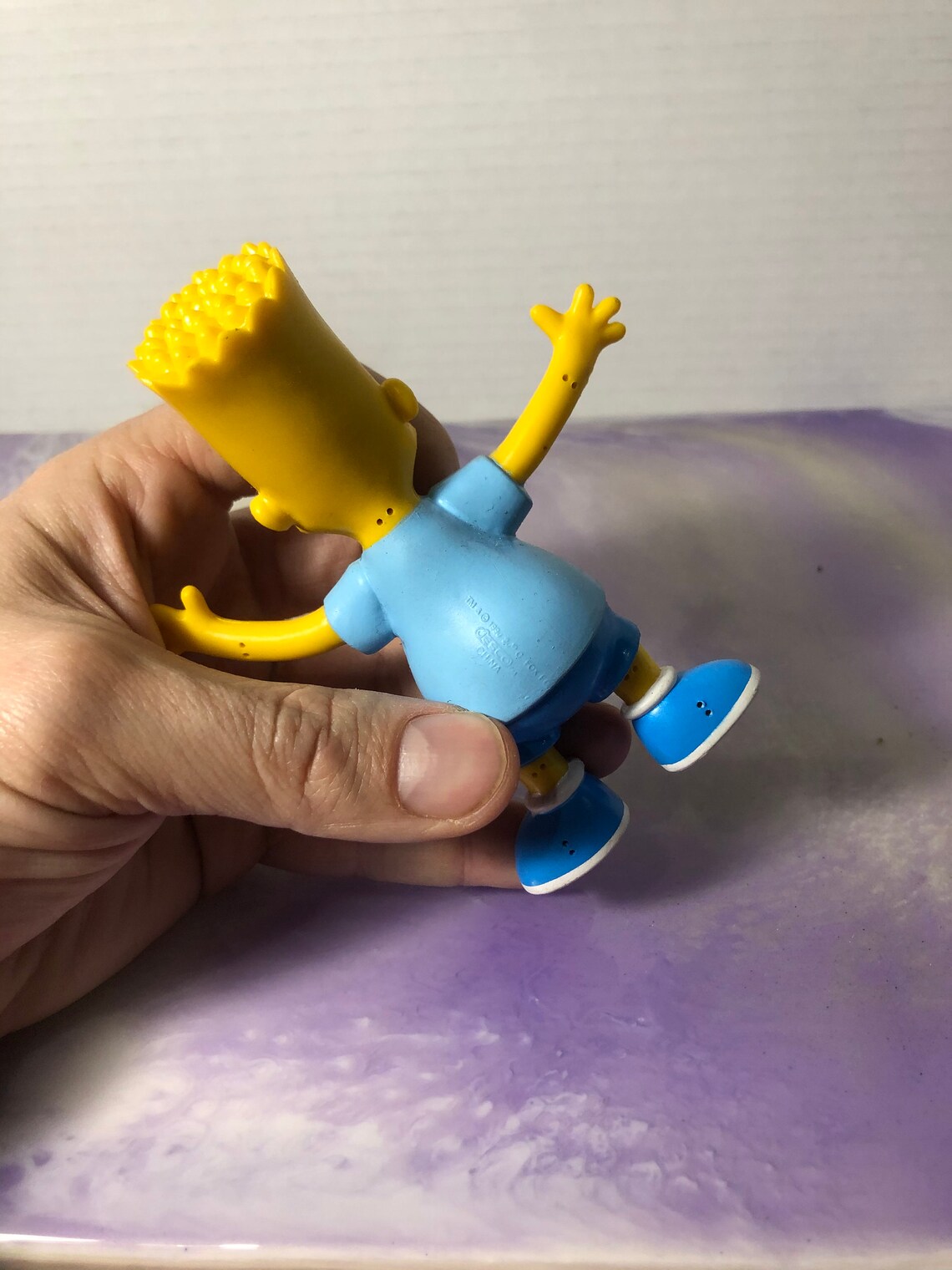 Vintage Simpsons Bendable Bart Simpson Figurine PVC Figure Etsy