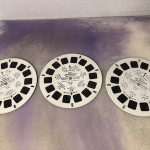 Vintage Sawyer's View-Master ViewMaster Reels - Meet Jim Henson's Muppets 3 Reel Set  - Awesome Viewmaster Nostalgia