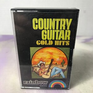 Vintage Cassette - Country Guitar Gold Hits - Cassette Tape Vintage Album / Cassette Tape