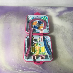 Vintage Polly Pocket Polly - Polly World Playset Only (NO FIGURES) ! 1989 Bluebird! Vintage 1989 Polly Pocket Set