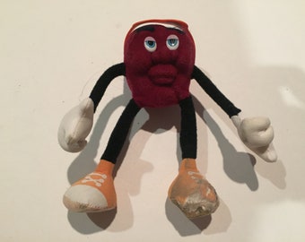 Peluche Vintage Popples Sports - Basket Ball - Mattel - Années 80/90