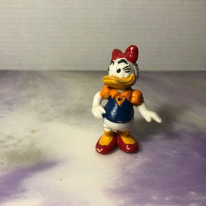 Vintage Disney Daisy Duck PVC Figure Toy/Cake Topper - Cute Disney Figure
