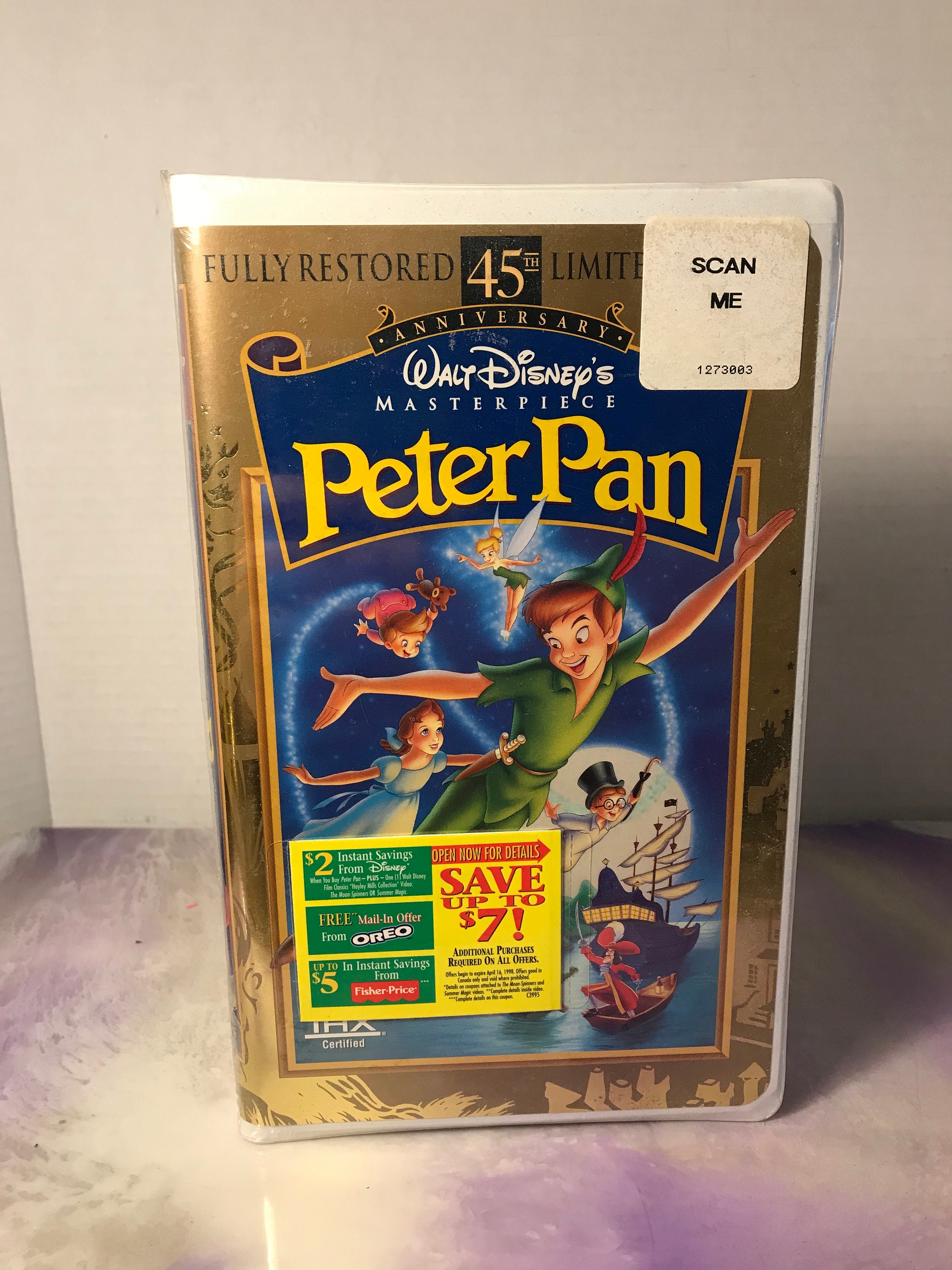 Walt Disney's Classic Masterpiece Vhs - Brand New Sealed