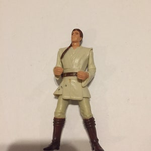 1998 Odcinek 1 Star Wars Vintage Hasbro Rycerz Jedi Obi-Wan Kenobi - Jedi Duel Star Wars Luźna figurka Lot 2