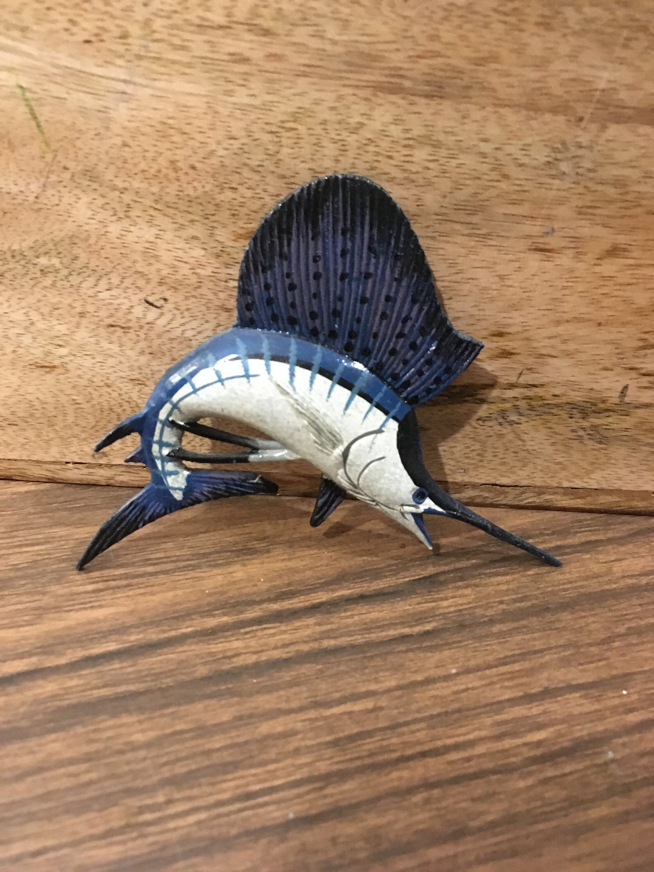 Vintage Swordfish Themed Vintage Refrigerator Fridge Etsy