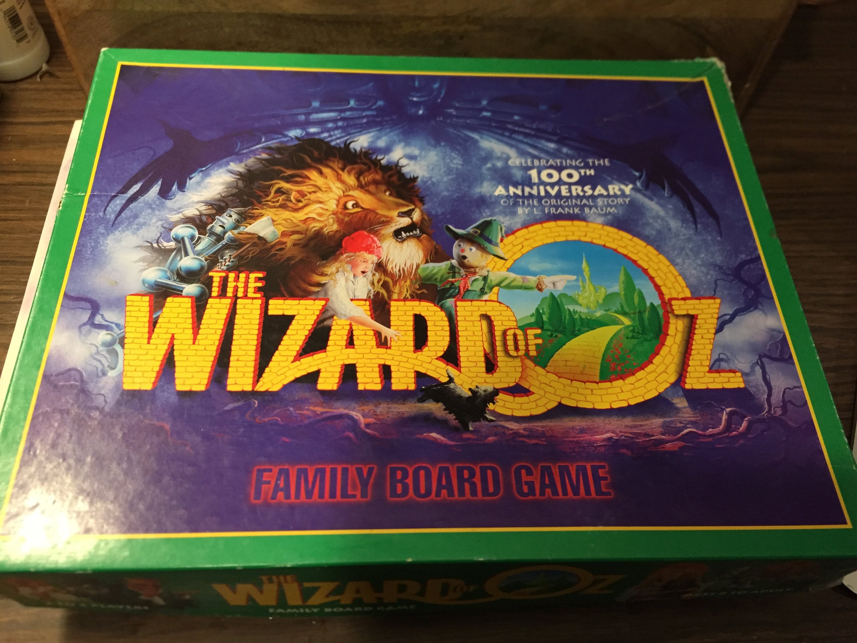 Vintage Wizard of Oz Family Boardgame Rare Mad Hatters Vintage - Etsy