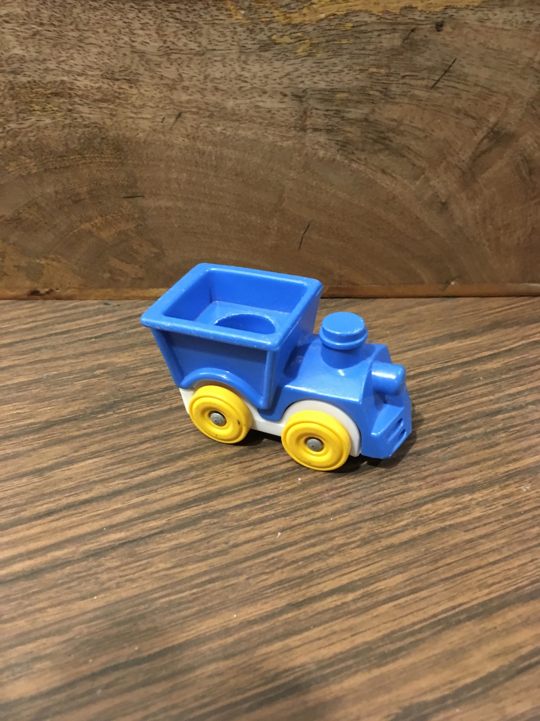 Vintage ILLCO Toys Blue Train Toy 1980s Rolling Toy Rare Sesame Street Vintage 80s Illco Toys Etsy