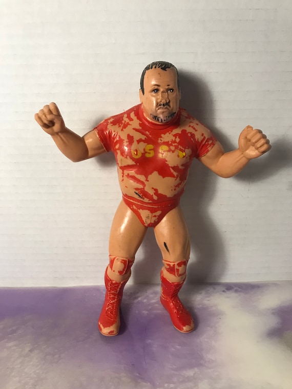old wwf rubber wrestlers