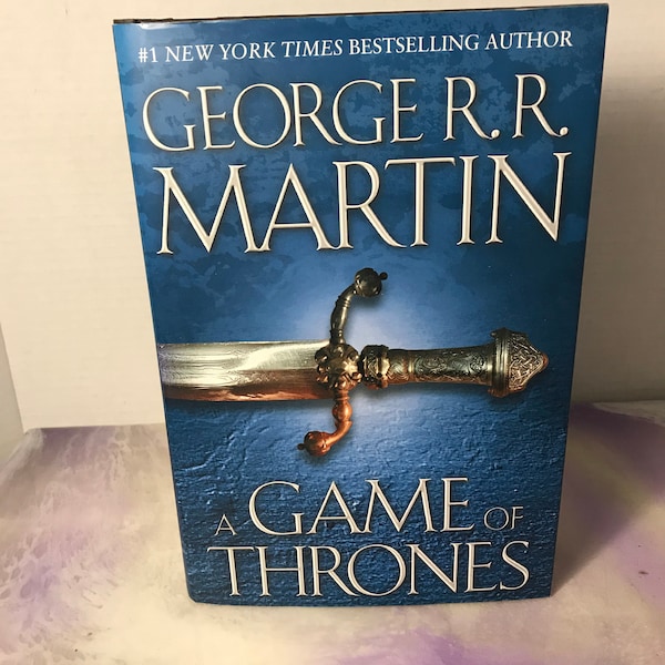 Vintage Game of Thrones Hardcover Novel - George R. R. Martin - - Vintage- Novel