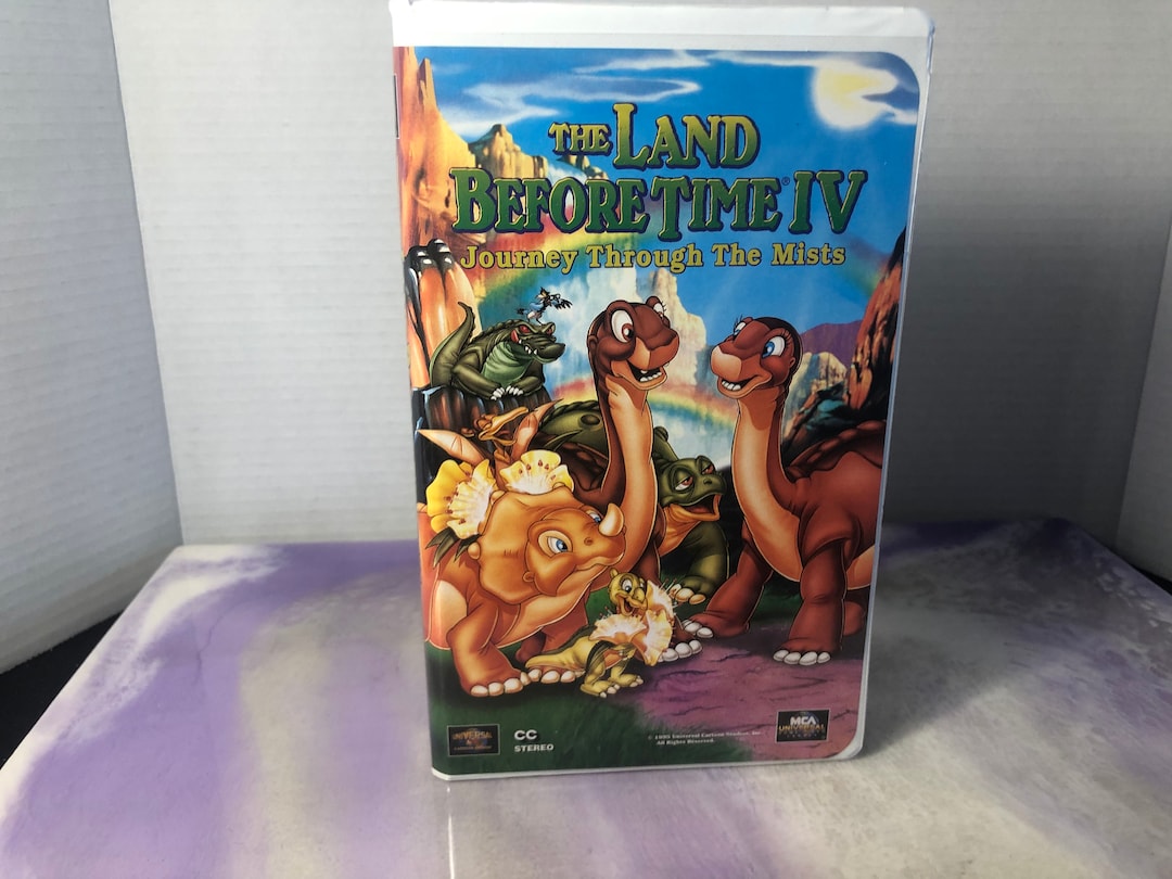 Vintage the Land Before Time IV 4 - Journey Through the Mists - VHS ...