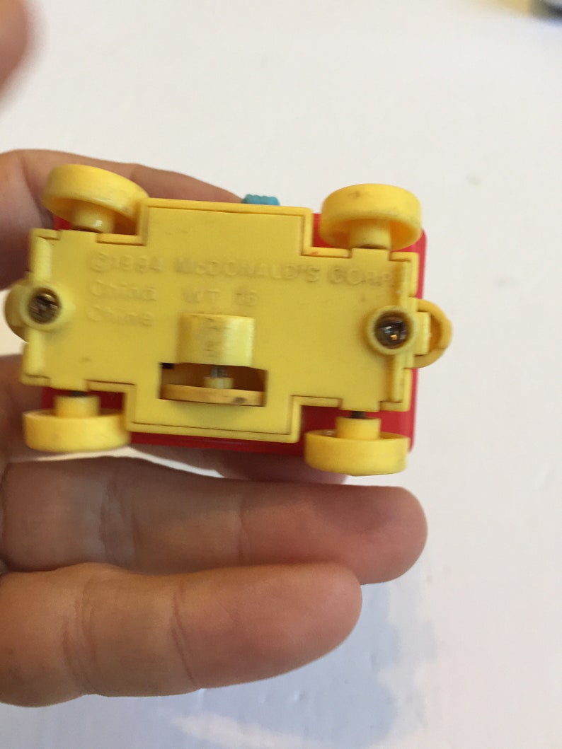 Vintage 1994 McDonald/'s Food Parade Happy Meal Toy McDonald/'s Happy Meal Toy Still Works