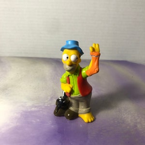 Vintage Simpsons Homer Simpson PVC-figuur taarttopper - zeldzame vintage Simpsons-nostalgie