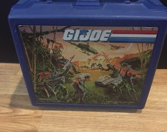 Vintage 1986 Aladdin GI Joe Lunch Box 