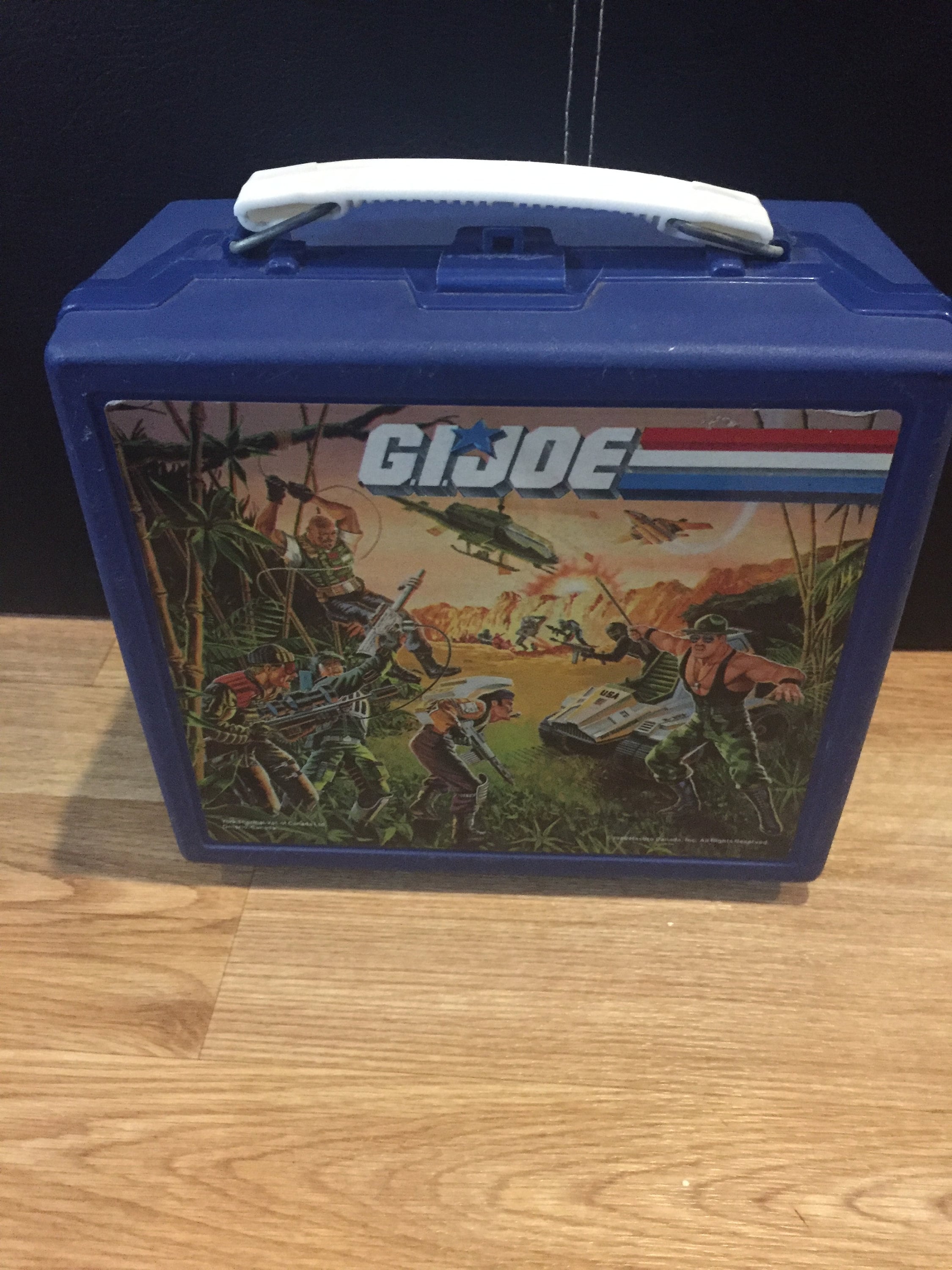 G.I. Joe Storm Shadow and Snake Eyes Tin Titans Lunch Box with Thermos -  Previews Exclusive