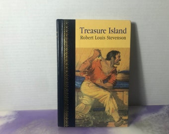 Classici per bambini d'epoca - L'isola del tesoro - Robert Louis Stevenson - Raro libro classico d'epoca con copertina rigida