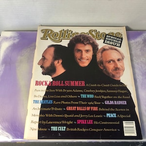 Vintage ROLLING STONE Magazine Issue 556/557, July 27th, 1989 - Awesome Vintage Rolling Stone Nostalgia