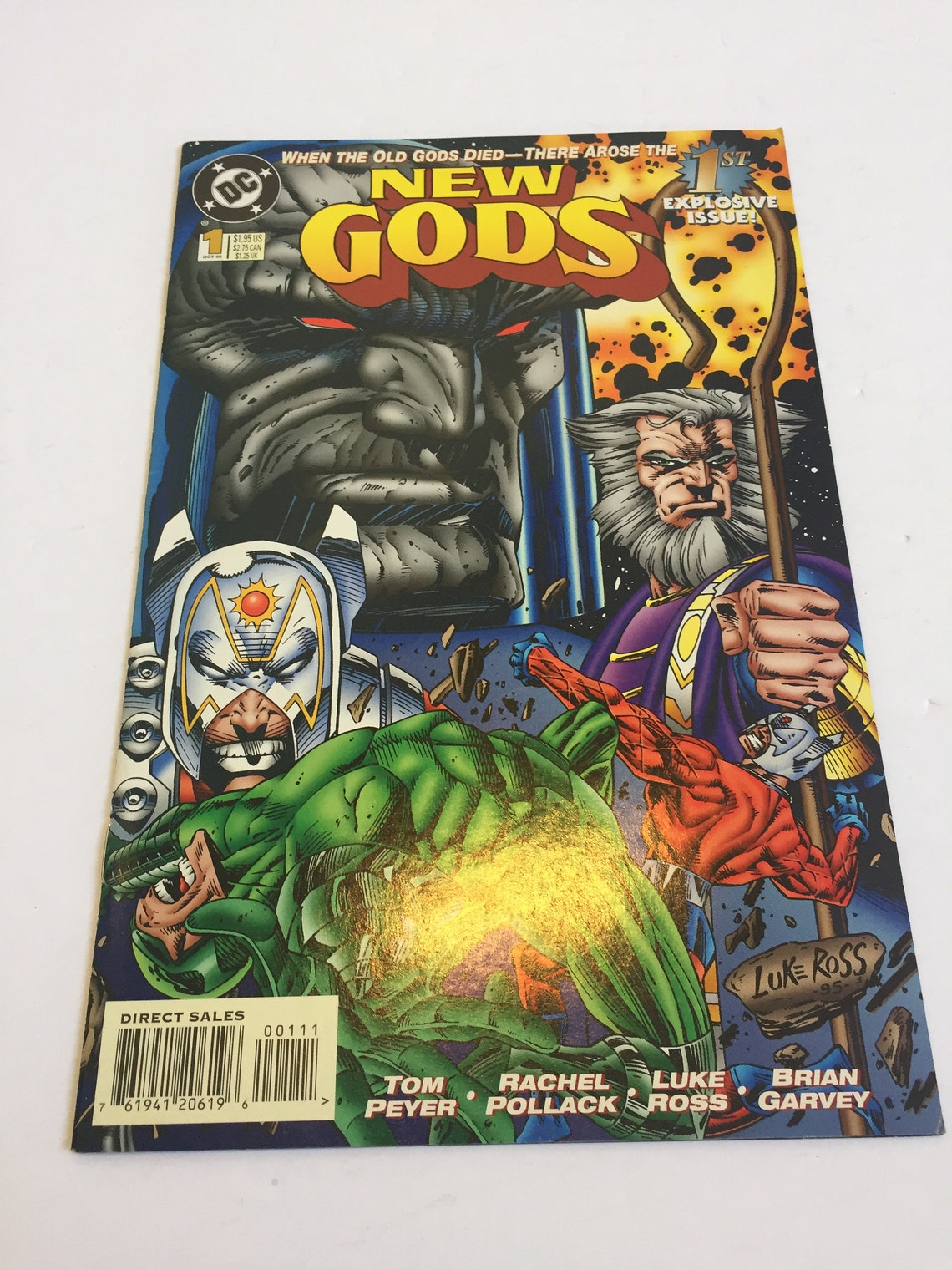 Vintage DC Comics - New Gods #1 - First Issue - Rare Vintage Comic ...