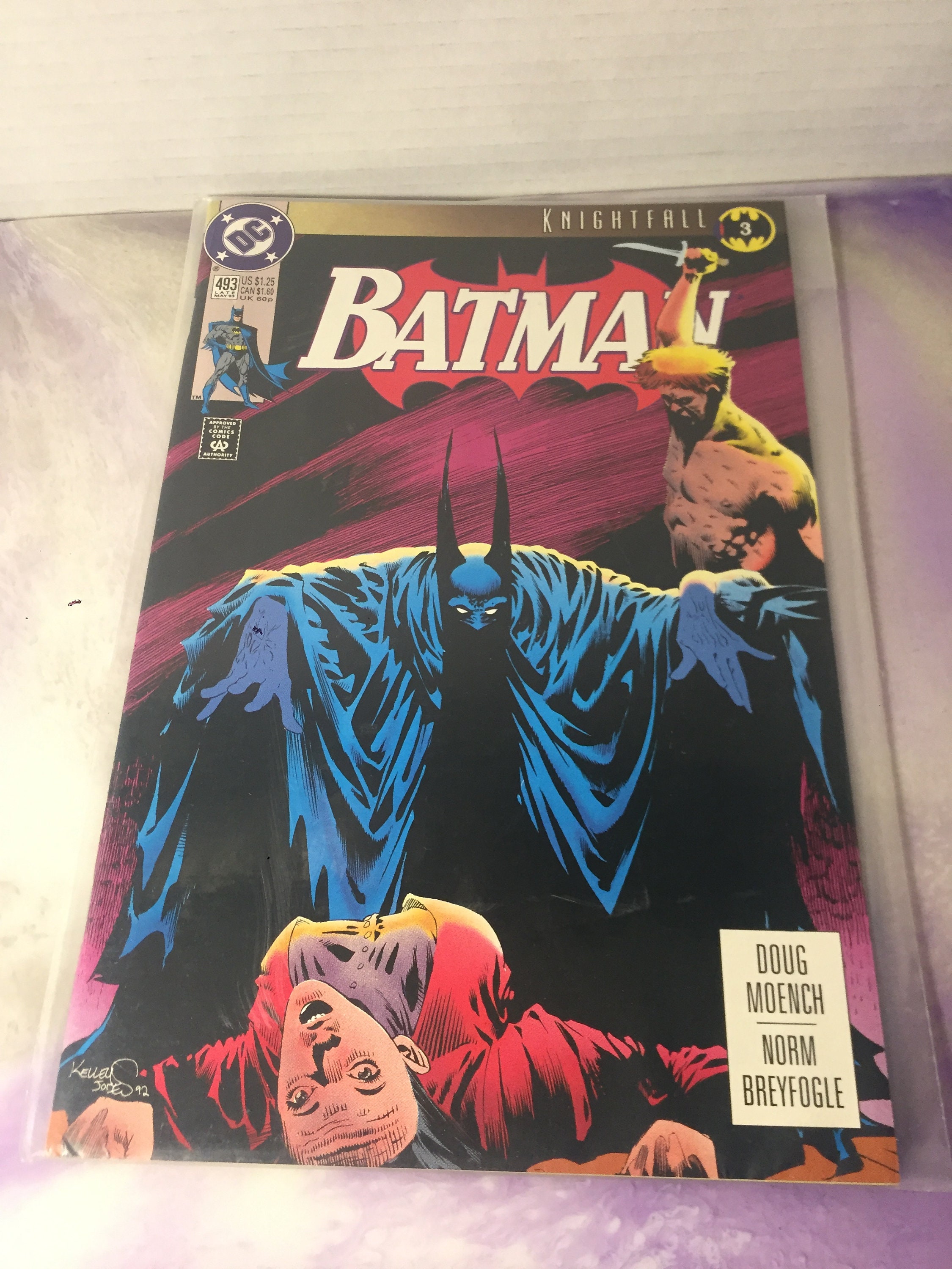 Vintage 493 Batman Knightfall Saga 1990's DC Comics - Etsy Singapore