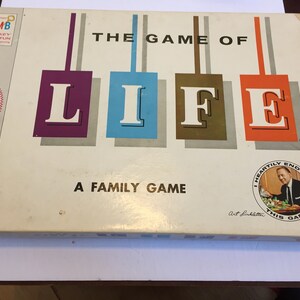 Vintage Milton Bradley The Game of Life Board Game ART LINKLETTER 1960 COMPLETE!