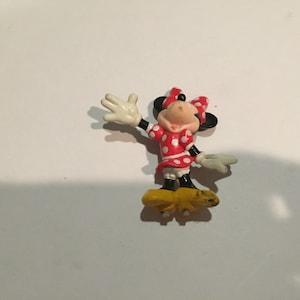 Vintage Disney Minnie Mouse PVC Figure Toy/Cake Topper - Minnie Mouse! Lot 6