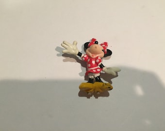 Vintage Disney Minnie Mouse PVC-figuur speelgoed/taarttopper - Minnie Mouse! Kavel 6