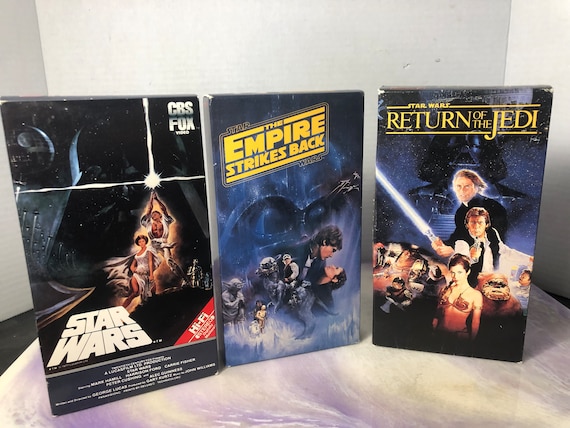 Vintage Star Wars Trilogy Set! Original VHS CBS Fox Red Label Vintage Star Wars Trilogy Set! Original VHS CBS Fox Red Label