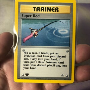 ヴィンテージ 1st エディション スーパーロッド 103/111 ネオジェネシス ヴィンテージ 2000 ポケモンカード - ヴィンテージカード レア ヴィンテージ ポケモン アクセサリー