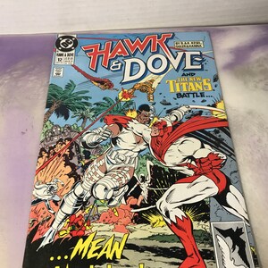 Vintage DC Comics Hawk and Dove #12 -  Rare  Vintage 90&#39;s  DC Comic Book