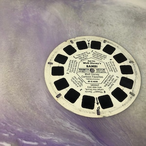 Vintage Sawyer&#39;s View-Master ViewMaster - One ViewMaster Reel Walt Disney&#39;s Bambi!