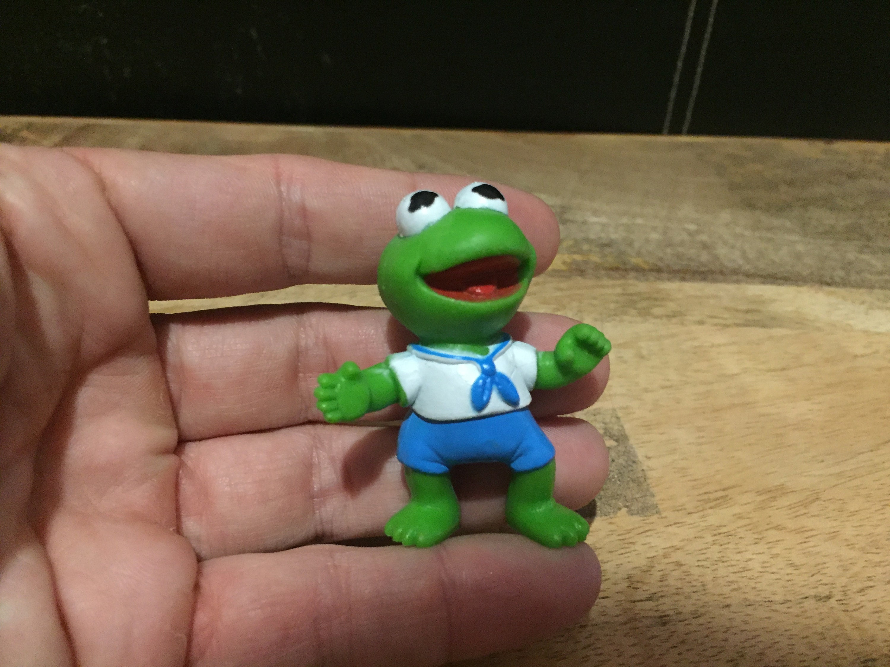 ヴィンテージ 1986 マペット ベイビーズ カーミット ザ フロッグ PVC