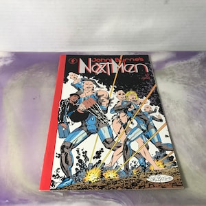 Vintage Dark Horse Comics - John Byrne&#39;s Next Men #1 Rare Vintage DC Dark Horse Nostalgia Comic Book
