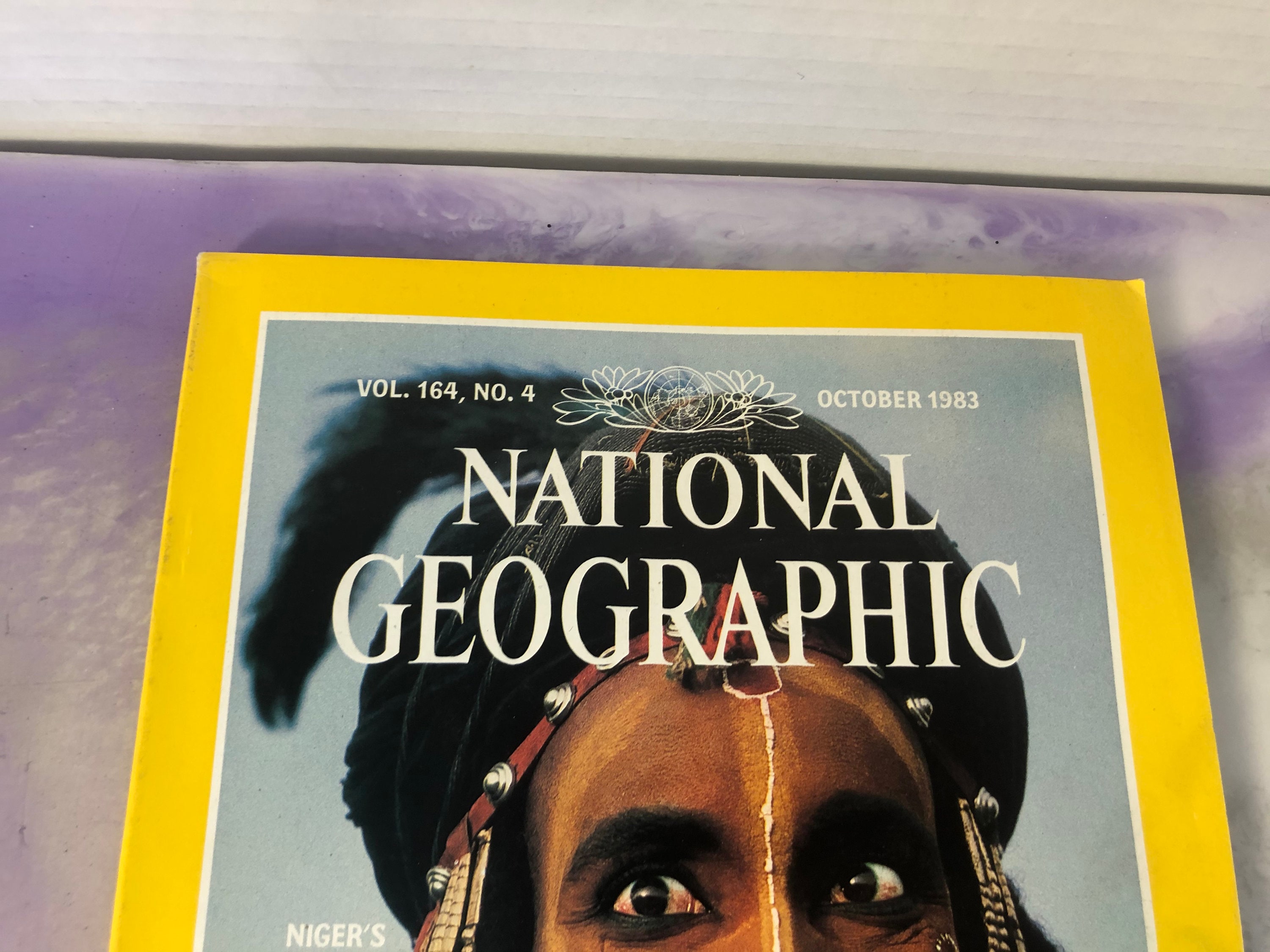 Vintage National Geographic Magazine Volume 164 No 4 October 1983